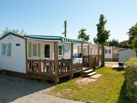 MOBILHOME 4 personnes - Mobil-home STANDARD ECO 2 chambres 24m² Terrasse Couverte 4 pers