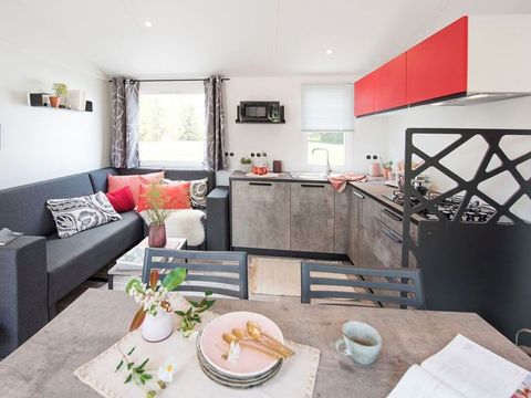 MOBILHOME 8 personnes - Mobil-home GRAND CONFORT 3 chambres 2 salles de bain 36 m² Terrasse Couverte 6/8 pers