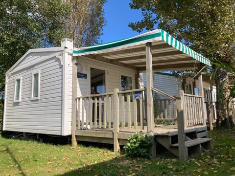 Mobilhome 1/3 personnes - STANDARD - ECO - 1 chambre - 16m² terrasse couverte
