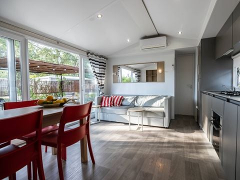MOBILHOME 4 personnes - PREMIUM 2 Chambres (CLIM)