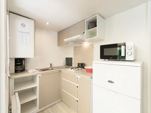MOBILHOME 3 personnes - Mobil-home | Comfort | 1 Ch. | 2/3 Pers. | Terrasse surélevée | Clim. | TV