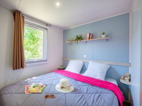 MOBILHOME 5 personnes - Comfort | 2 Ch. | 5 Pers. | Terrasse surélevée | Clim. | TV