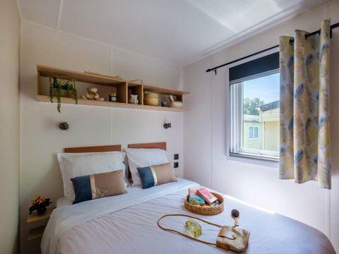 MOBILHOME 6 personnes - Comfort | 3 Ch. | 6 Pers. | Terrasse surélevée | Clim. | TV