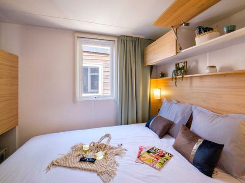 MOBILHOME 6 personnes - Comfort | 3 Ch. | 6 Pers. | Terrasse surélevée | Clim. | TV