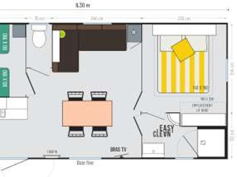 MOBILHOME 6 personnes - ATRIUM