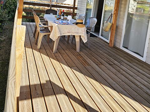 MOBILHOME 4 personnes - Mobil home PREMIUM "ATRIUM" climatisé/TV-2 chambres- 4 personnes Max (bébé compris) 4 pers