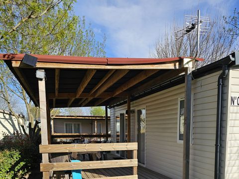 MOBILHOME 4 personnes - Mobil home PREMIUM "ATRIUM" climatisé/TV-2 chambres- 4 personnes Max (bébé compris) 4 pers