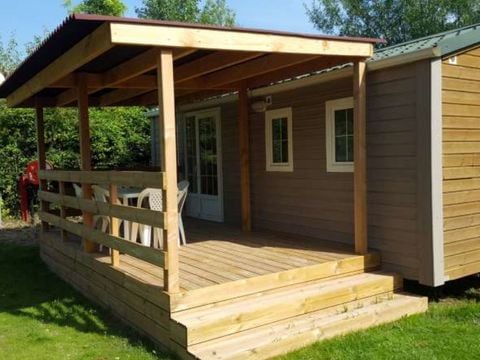 MOBILHOME 5 personnes - Mobil home "VOLTINIA" -Climatisé/TV-2 chambres- 5 personnes max (Bébé compris) 4/5 pers