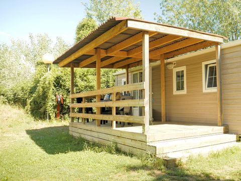 MOBILHOME 5 personnes - Mobil home "VOLTINIA" -Climatisé/TV-2 chambres- 5 personnes max (Bébé compris) 4/5 pers