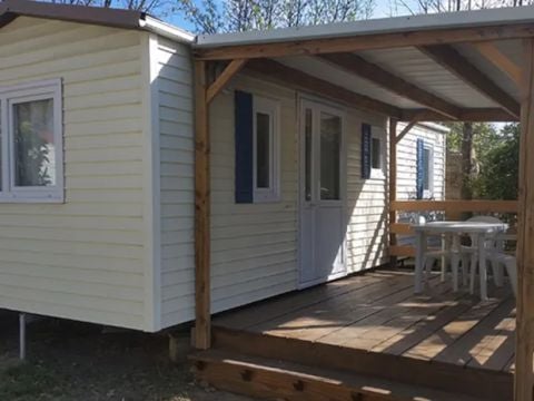 MOBILHOME 4 personnes - Mobil home "ALESIA" Climatisé +TV 2 chambres- max 4 personnes 4 pers