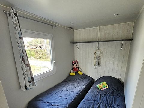 MOBILHOME 4 personnes - Mobil home "ALESIA" Climatisé +TV 2 chambres- max 4 personnes 4 pers