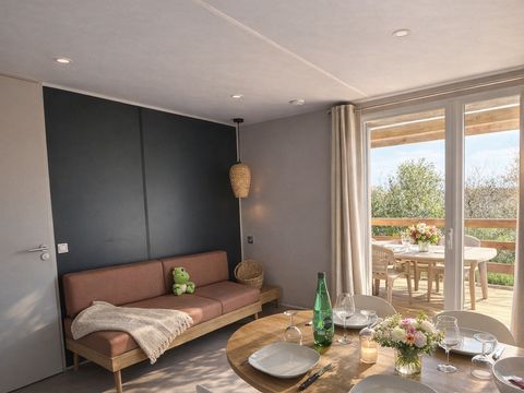 MOBILHOME 4 personnes - Mobil home PREMIUM DOLIA  - 4 personnes - 2 CH/2 SDB