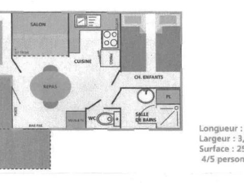 MOBILHOME 5 personnes - PACIFIQUE 1