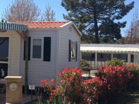 MOBILHOME 4 personnes - Standard 26m² 2 chambres + terrasse (coté plage)