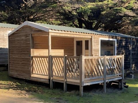 MOBILHOME 4 personnes - Standard 25m² 2 chambres + terrasse semi-couverte