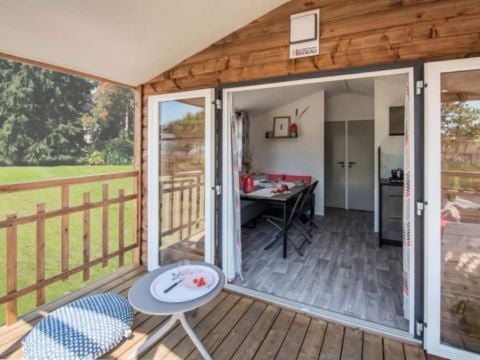 MOBILHOME 5 personnes - Le Cap Océan Duo Confort 3 Pièces 5 Personnes Climatisé + TV