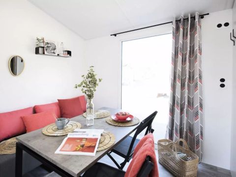 MOBILHOME 5 personnes - Mobil Home PMR Premium 3 Pièces 5 Personnes Climatisé + TV