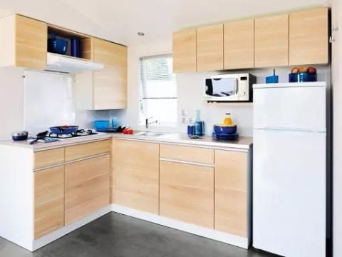 MOBILHOME 5 personnes - Bleu Lagon Duo Authentique 3 Pièces 5 Personnes