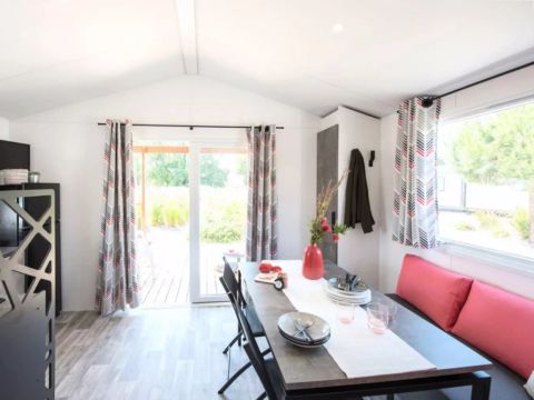 MOBILHOME 5 personnes - Premium 3 Pièces 5 Personnes Climatisé + TV