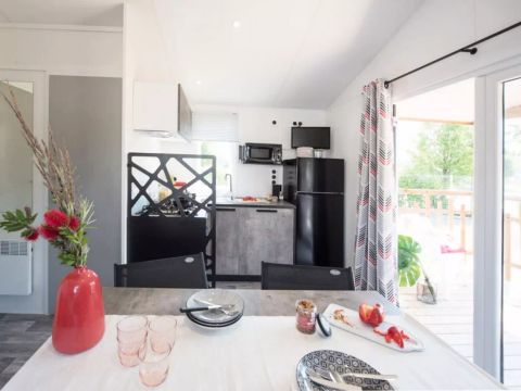 MOBILHOME 5 personnes - Premium 3 Pièces 5 Personnes Climatisé + TV