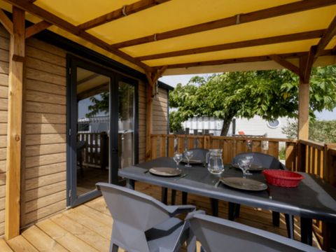 MOBILHOME 4 personnes - PREMIUM 2 chambres 4 personnes Samedi