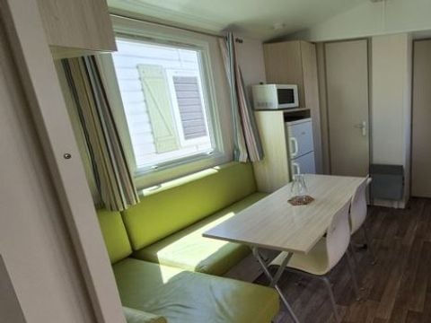 MOBILHOME 4 personnes - Mobil Home Aqua 2 ch 4 pers Terrasse Semi-Couverte TV