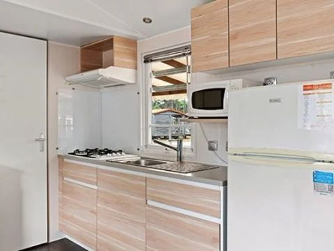 MOBILHOME 6 personnes - Mobil-home | Comfort | 3 Ch. | 6 Pers. | Petite Terrasse | Clim.