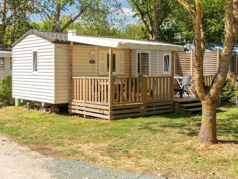 MOBILHOME 6 personnes - Comfort | 2 Ch. | 4/6 Pers. | Terrasse surélevée | Clim.