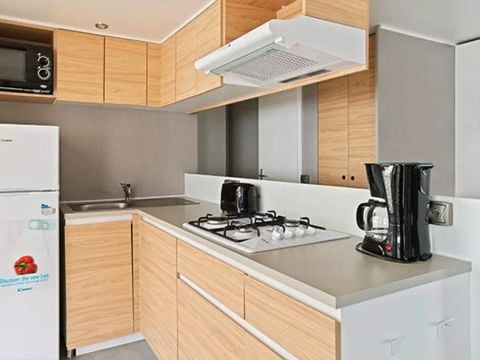 MOBILHOME 6 personnes - Mobil-home | Comfort | 2 Ch. | 4/6 Pers. | Terrasse surélevée | Clim. | TV