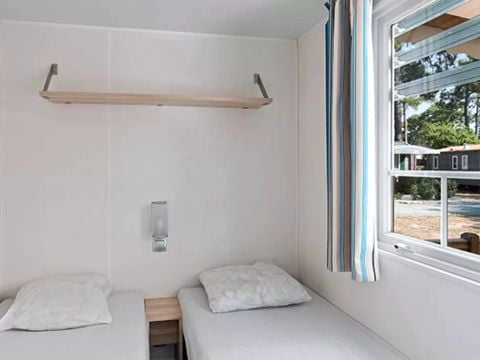 MOBILHOME 6 personnes - Mobil-home | Comfort | 3 Ch. | 6 Pers. | Terrasse surélevée | Clim. | TV
