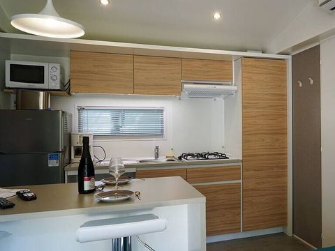 MOBILHOME 4 personnes - Mobil-home | Comfort | 2 Ch. | 4 Pers. | Terrasse surélevée non couverte