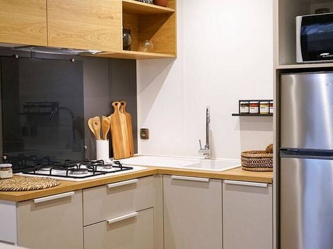 MOBILHOME 4 personnes - Mobil-home | Comfort | 2 Ch. | 4 Pers. | Terrasse surélevée non couverte