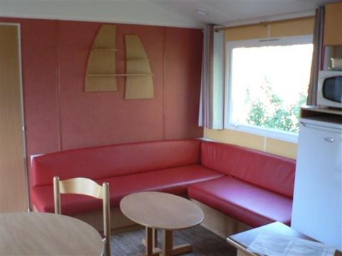 MOBILHOME 6 personnes - Titania 4/6 pers 2 ch avec terrasse couverte