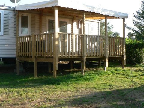 Mobilhome 8 personnes - Mobilhome IRM 3 ch avec terrasse couverte