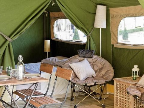 BUNGALOW TOILÉ 5 personnes - VICTORIA (SANS SANITAIRES)