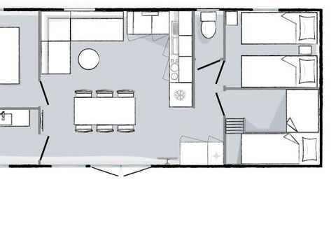 MOBILHOME 6 personnes - BIO HABITAT