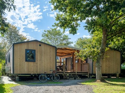 Mobilhome 12 personnes - PRESTA+ 60m² Tribu - 6 chambres - 2 salles de bain - TV - Clim