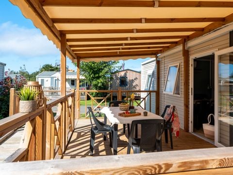 MOBILHOME 4 personnes - PRESTA + 33m² PMR - 2 chambres TV + clim