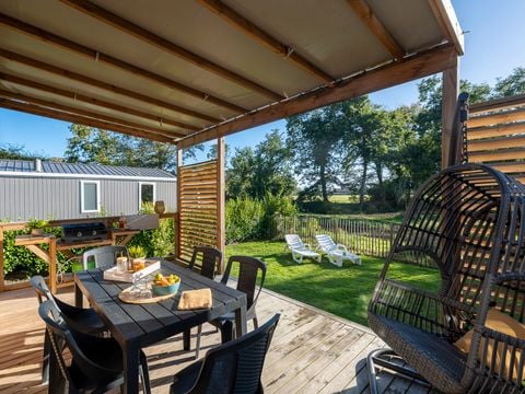 Mobilhome 6 personnes - Prestige - 2 salles de bain - 1 Jacuzzi