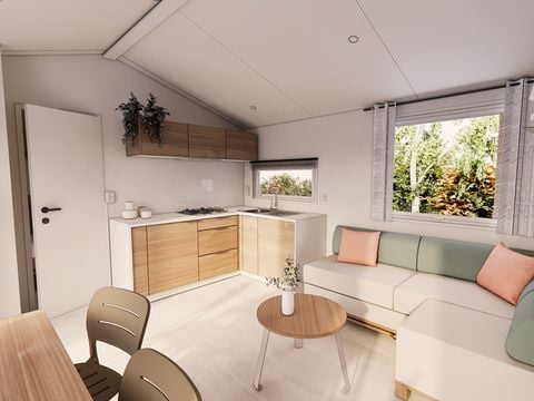 Mobilhome 10 personnes - PRESTA+ 70m² Tribu Jacuzzi - 5 chambres - 3 salles de bain