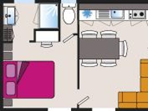 MOBILHOME 4 personnes - VIP Zen