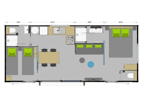 MOBILHOME 4 personnes - Otello Premium
