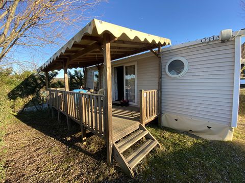 MOBILHOME 4 personnes - Premium 30m² 2 chambres Clim, Tv, lave-vaisselle