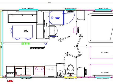 MOBILHOME 4 personnes - Premium 33 m² 2 chambres Clim, Tv, lave-vaisselle