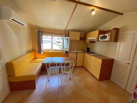 MOBILHOME 4 personnes - Mobil-home Confort 32m² (4p-2ch), Clim, TV