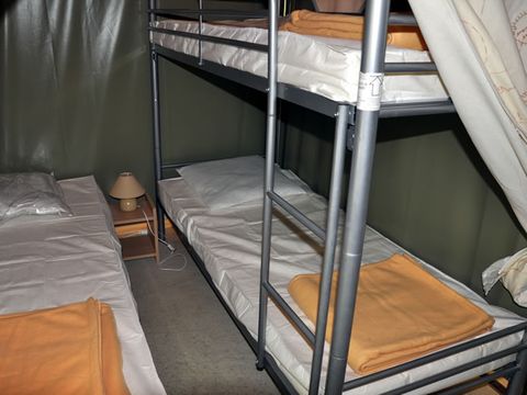 TENTE TOILE ET BOIS 5 personnes - Bengali