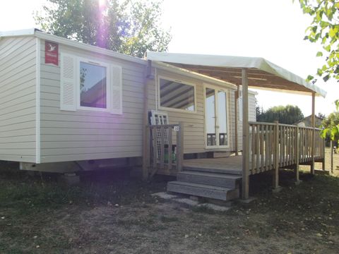 MOBILHOME 6 personnes - Confort 6p (35m²) avec terrasse couverte, climatisé