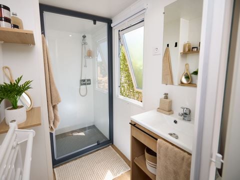 MOBILHOME 6 personnes - Premium avec lave-vaisselle, clim et TV