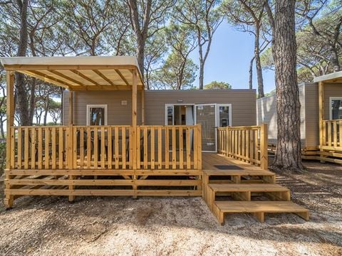 MOBILHOME 4 personnes - Comfort | 2 Ch. | 4 Pers. | Terrasse surélevée | Clim.