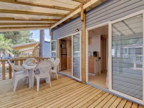 MOBILHOME 6 personnes - Mobil-home | Comfort | 3 Ch. | 6 Pers. | Terrasse surélevée